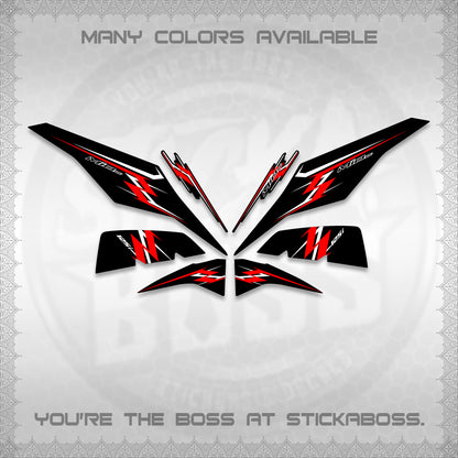 MIO I 125 M3 INDO DECALS (A25 VARIASI) STICKER DECALS By STICKABOSS