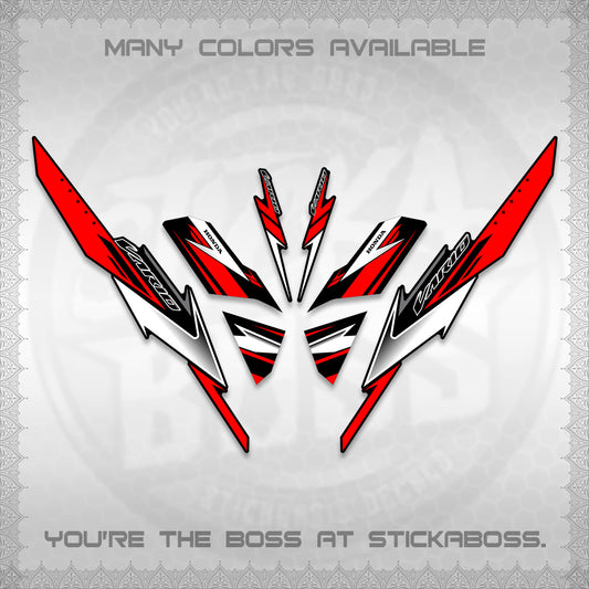 CLICK 125 V3 VARIO DECALS (2023 CUSTOM STYLE 01) STICKER KITS By STICKABOSS