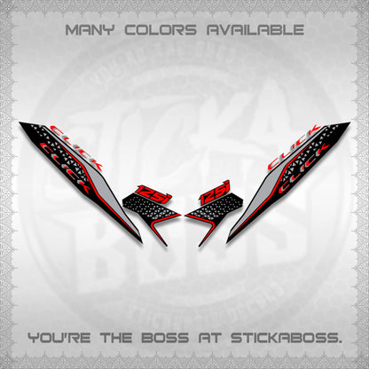 CLICK 125i V3 DECALS(2026 DEKAPAN SEMBILAN DESIGN)STICKER DECALS BY STICKABOSS