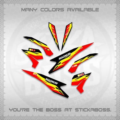 BEAT Fi V3 INDO DECALS (TAMIYA MAGNUM) STICKER DECALS By STICKABOSS