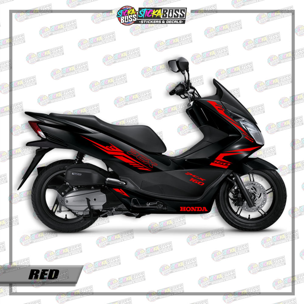 PCX 160 CUT-OUT DECALS ( 001 TRIM STRIPPING )【Stickaboss】