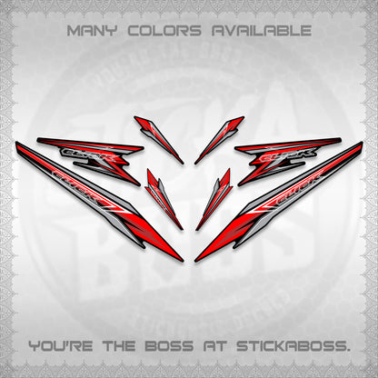 CLICK 160 DECALS(2026 SHARP 00-A1 DESIGN)STICKER DECALS By STICKABOSS