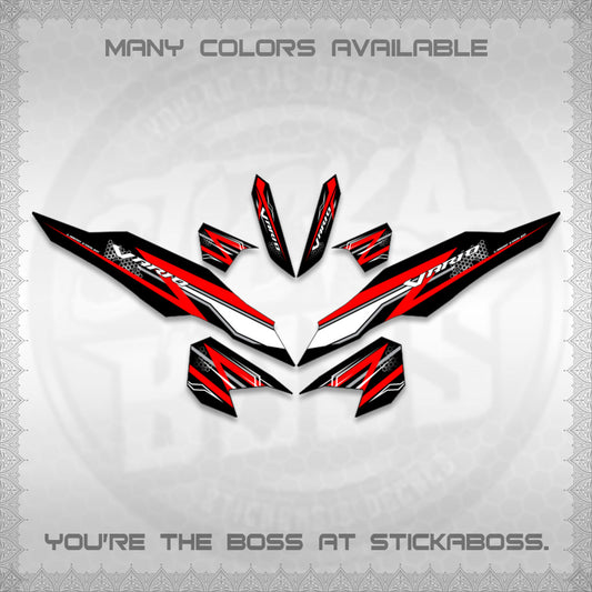 CLICK 125 V3 INDO-MALAY VARIO DECALS (2026 CODE1 DESIGN)STICKER DECALS By STICKABOSS