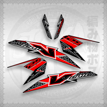 CLICK 125 V3 MALAY / INDO CONCEPT (CV3STSTVAA29) By STICKABOSS (SOFIE LAMINATED WATERPROOF)