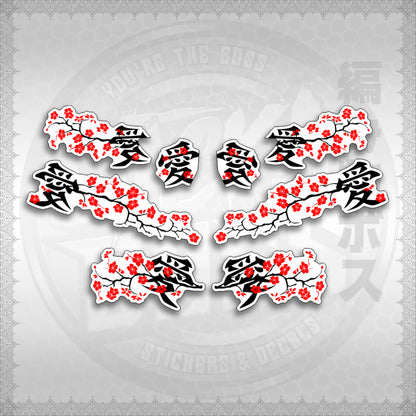 STICKER DECALS for NMAX V2 INDO FOR WHITE (NV2FWSAXFL) By STICKABOSS (SOFIE LAMINATED WATERPROOF)