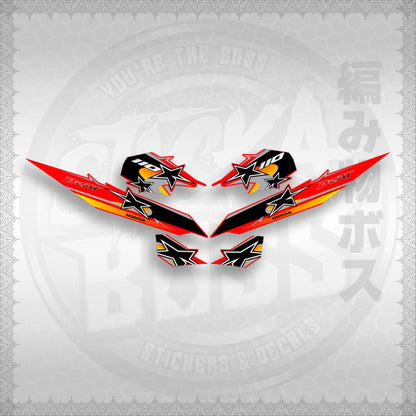 BEAT Fi V2 INDO CONCEPT ( TERBARU MOTIF ) STICKER DECALS By STICKABOSS