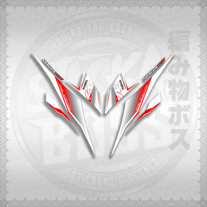 STICKER DECALS for MIO I 125 M3 (MIISTMOFOWH) By STICKABOSS (SOFIE LAMINATED WATERPROOF)