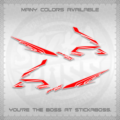 PCX  155160 INDO DECALS (NEW STRIPPING 09)STICKER DECALS By STICKABOSS
