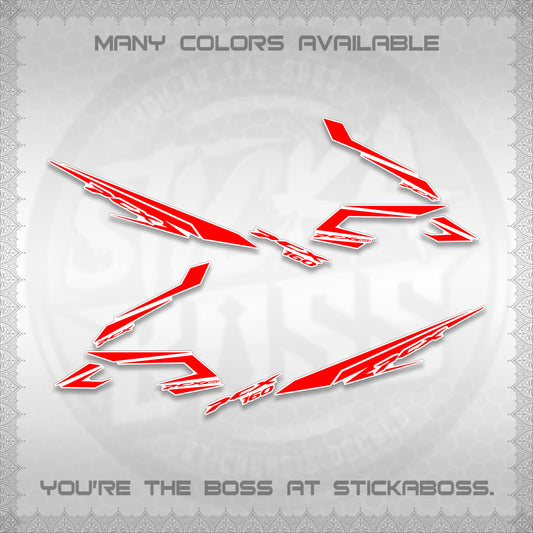 PCX  155160 INDO DECALS (NEW STRIPPING 09)STICKER DECALS By STICKABOSS