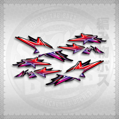 STICKER DECALS for NMAX V2 INDO (NV22002STLI) By STICKABOSS (SOFIE LAMINATED WATERPROOF)