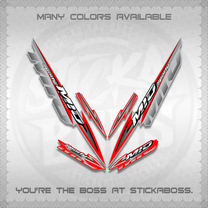 MIO 1 STRIPING DECALS (2026 MS 952) STICKER DECALS By STICKABOSS