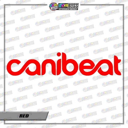 CANIBEAT ( VINYL CUT-OUT STICKER DECALS )【Stickaboss】