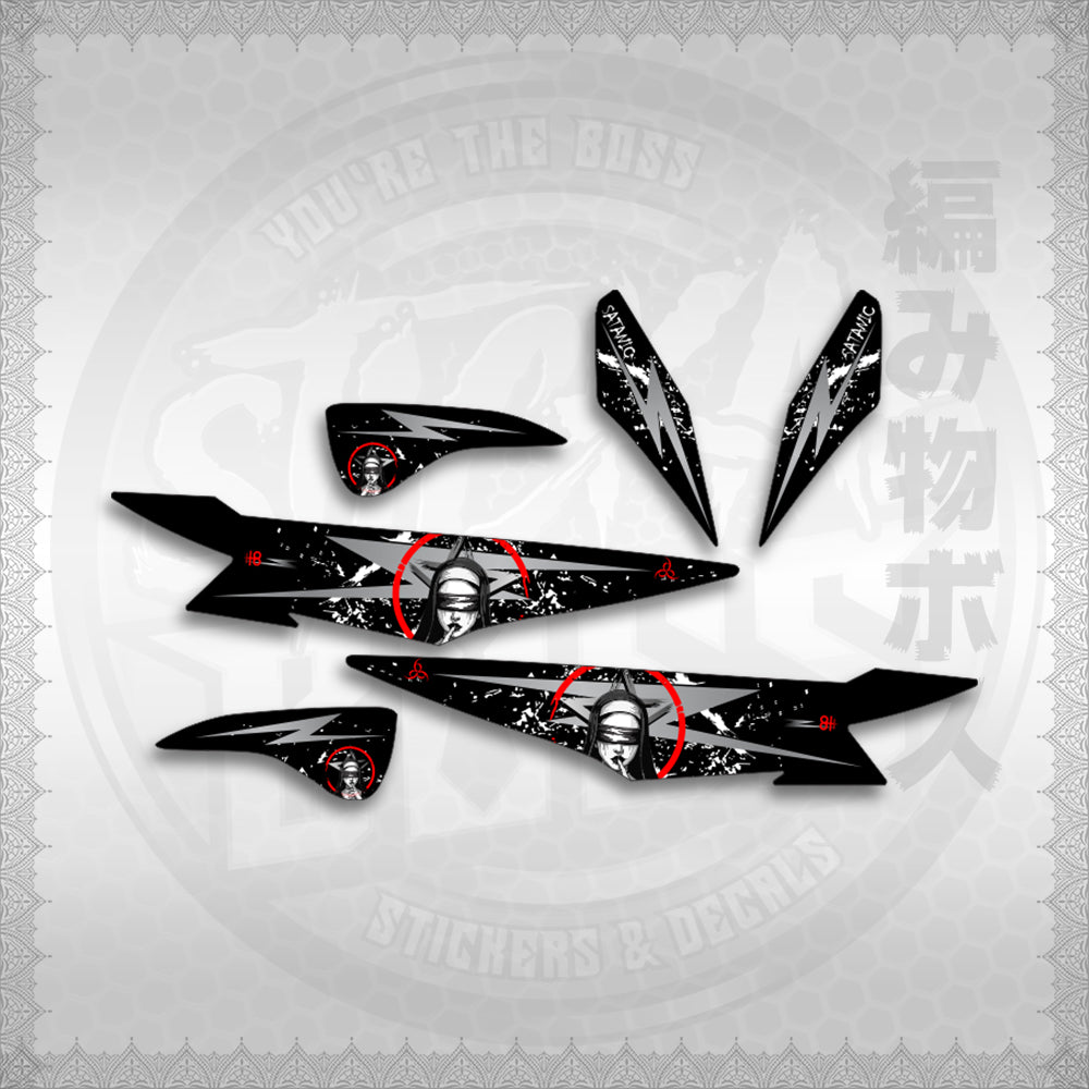 STICKER DECALS for MIO SOULTY MALAYSIAN (MSOLASA) By STICKABOSS (SOFIE LAMINATED WATERPROOF) (Copy)