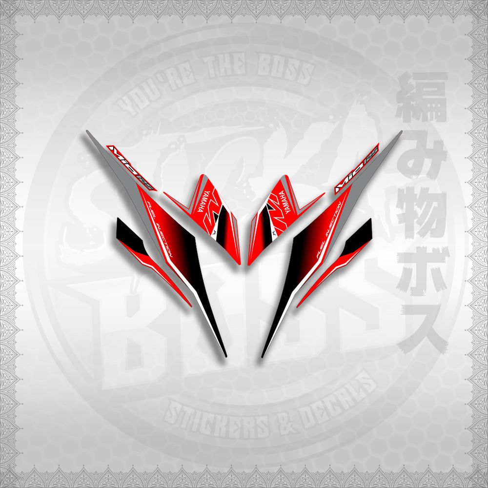 STICKER DECALS for MIO I 125 M3 (MIISTMO) By STICKABOSS (SOFIE LAMINATED WATERPROOF)