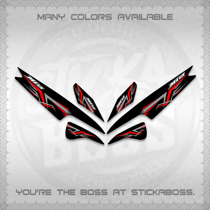 MIO SPORTY  SMILE INDO DECALS (A24 VARIASI)STICKER DECALS BY STICKABOSS (Copy)