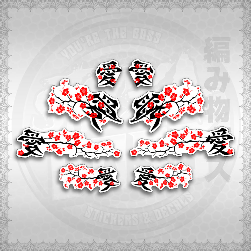 STICKER DECALS for NMAX V1 INDO FOR WHITE (NV1FWSAXFL) By STICKABOSS (SOFIE LAMINATED WATERPROOF)