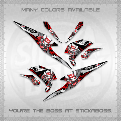 BEAT FI V3 DECALS (2026 NEW RCB 2.0 DESIGN) STICKER KITS BY STICKABOSS