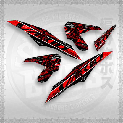 CLICK V3 INDO CONCEPT ( VARIO BEAR BRICK ) STICKER DECALS By STICKABOSS