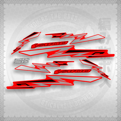 CLICK V2 ( VARIO ALPHA x OMEGA ) STICKER DECALS By STICKABOSS