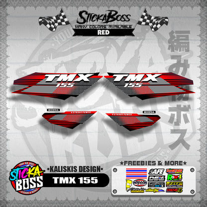 TMX 155 DECALS ( KALISKIS DESIGN )【WITH FREEBIES】