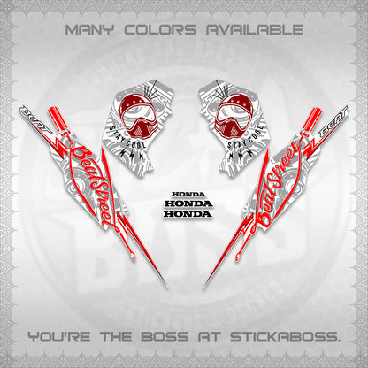 BEAT FI V2 FOR WHITE DECALS (2026 BEATSTREET DESIGN) STICKER KITS BY STICKABOSS