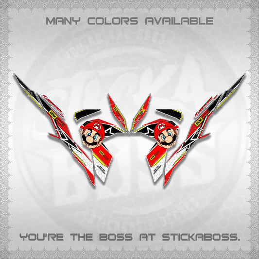 CLICK V3 VARIO DECALS (BOMX VARIO INSPIRED)STICKER DECALS By STICKABOSS