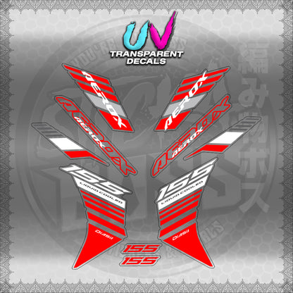 【PREMIUM UV PRINT】TRANSPARENT AEROX V3 ALPHA TURBO INDO (AV3BAST)【WITH FREEBIES】