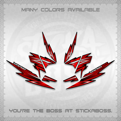 CLICK 125 V4 INDO VARIO DECALS (2026 VANDOREN STYLE) STICKER DECALS By STICKABOSS