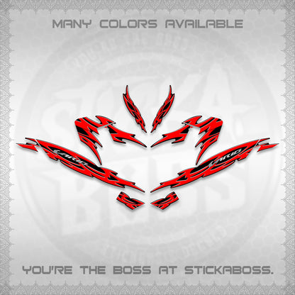 CLICK 125 V4 INDO VARIO DECALS (2026 NUSANTARA STRIPING) STICKER DECALS By STICKABOSS