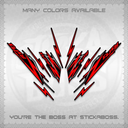 CLICK 125 V2 INDO DECALS (2024 CL 00-A8 STYLE) STICKER KITS By STICKABOSS