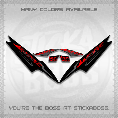 MIO SPORTY/SMILE  DECALS (2026 NEW AMORE DESIGN)STICKER DECALS By STICKABOSS