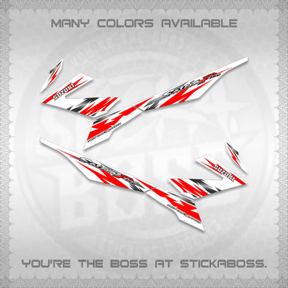 RAIDER 150 FI FOR WHITE SATRIA DECALS (TH CODE 2) STICKER DECALS BY STICKABOSS (Copy) (Copy)