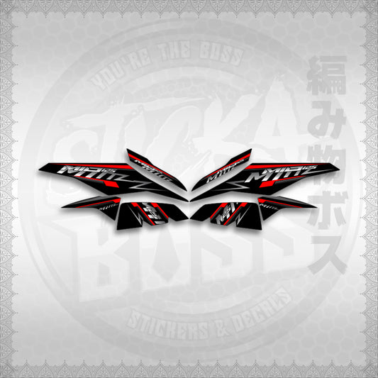 STICKER DECALS for MIO I 125 M3 INDO (MIRSTMIZ) By STICKABOSS (SOFIE LAMINATED WATERPROOF)