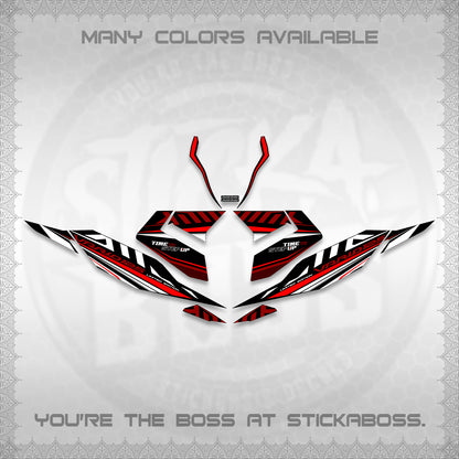 CLICK 125 V4 VARIO DECALS (2026 VR0007 DESIGN) STICKER KITS By STICKABOSS