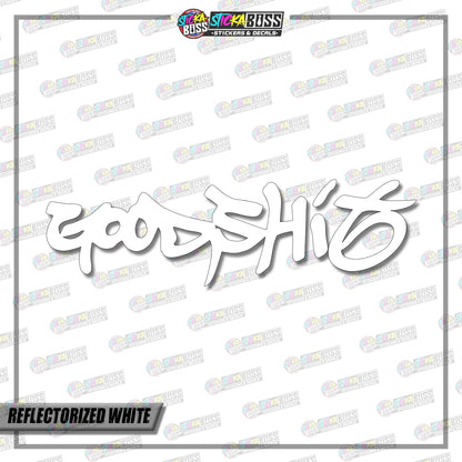 GOODSHIT  ( VINYL CUT-OUT STICKER DECALS )【Stickaboss】