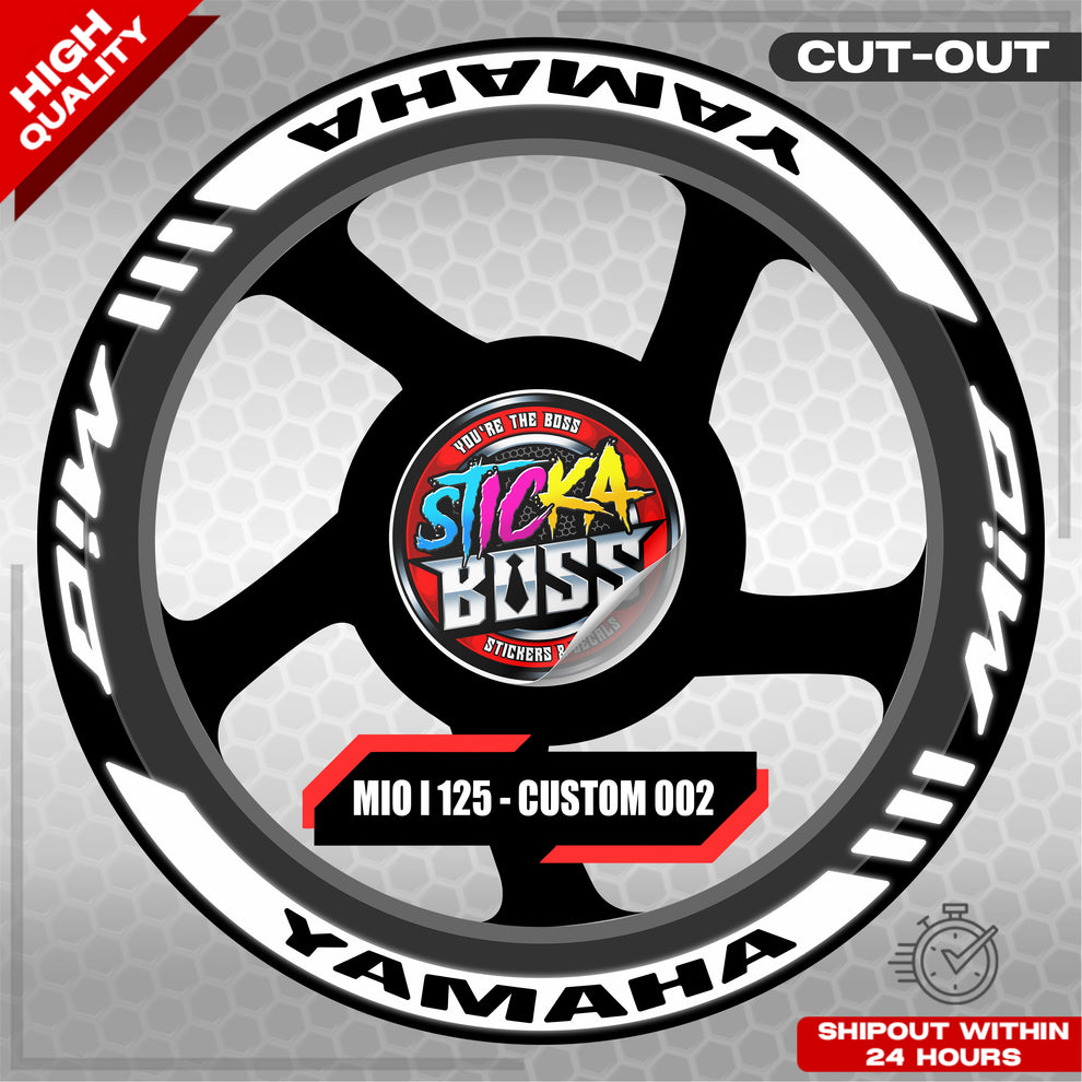 Magb Sticker MIO I 125 MAG STICKER SET ( 2 MAGS ) - CUSTOM 002 | VINYL WATERPROOF C ...