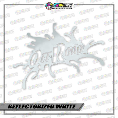 OFF ROAD ( VINYL CUT-OUT STICKER DECALS )【Stickaboss】
