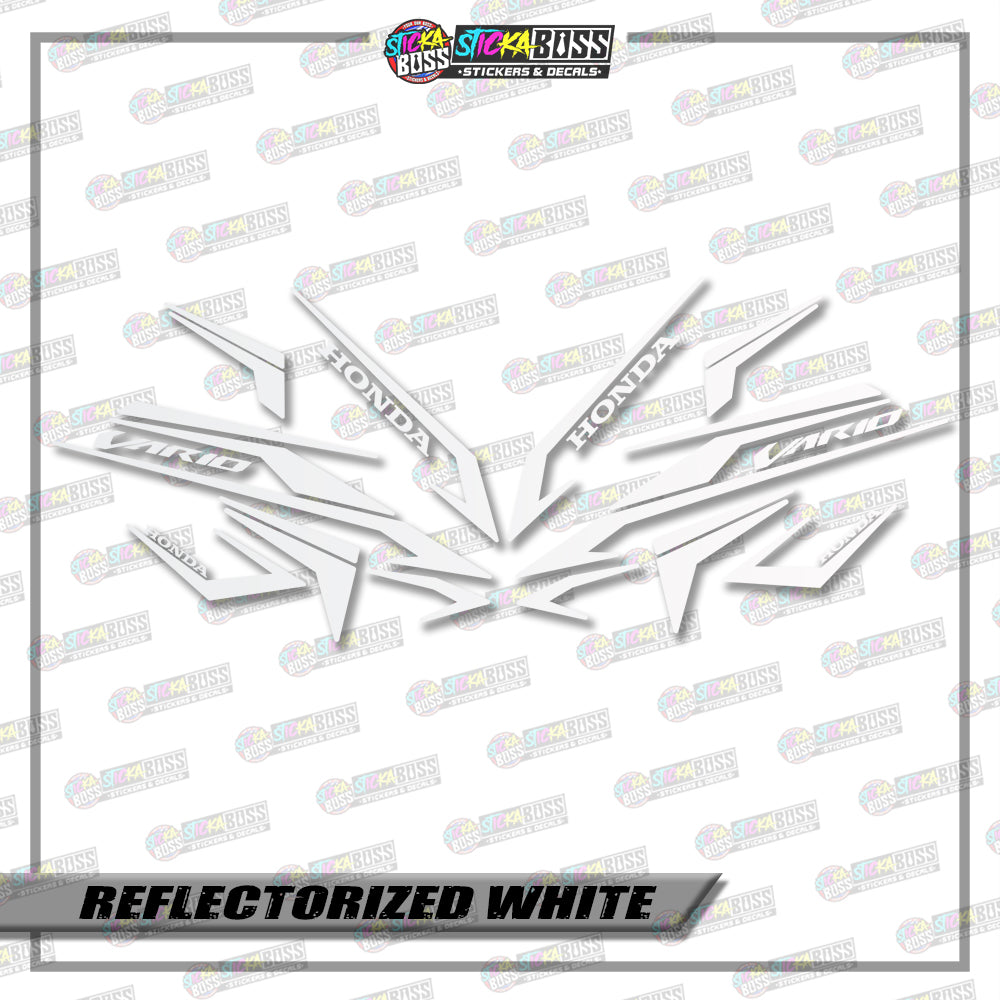 CLICK V2 CUT-OUT DECALS ( 001 VARIO SHARP STRIPPING )【Stickaboss】
