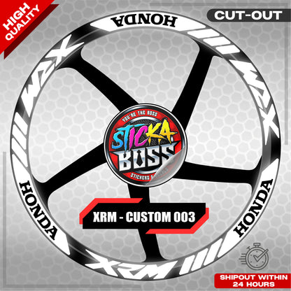 XRM MAG STICKER SET ( 2 MAGS ) - CUSTOM 003 | VINYL WATERPROOF CUT-OUT DECALS
