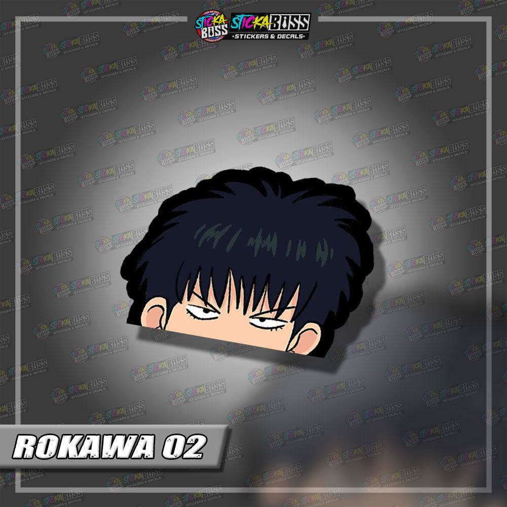 SLAM DUNK | ANIME PEEKER STICKER【VINYL PRINTED】( LAMINATED / WATERPROOF )