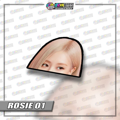 BLACKPINK | PEEKER STICKER【VINYL PRINTED】( LAMINATED / WATERPROOF )