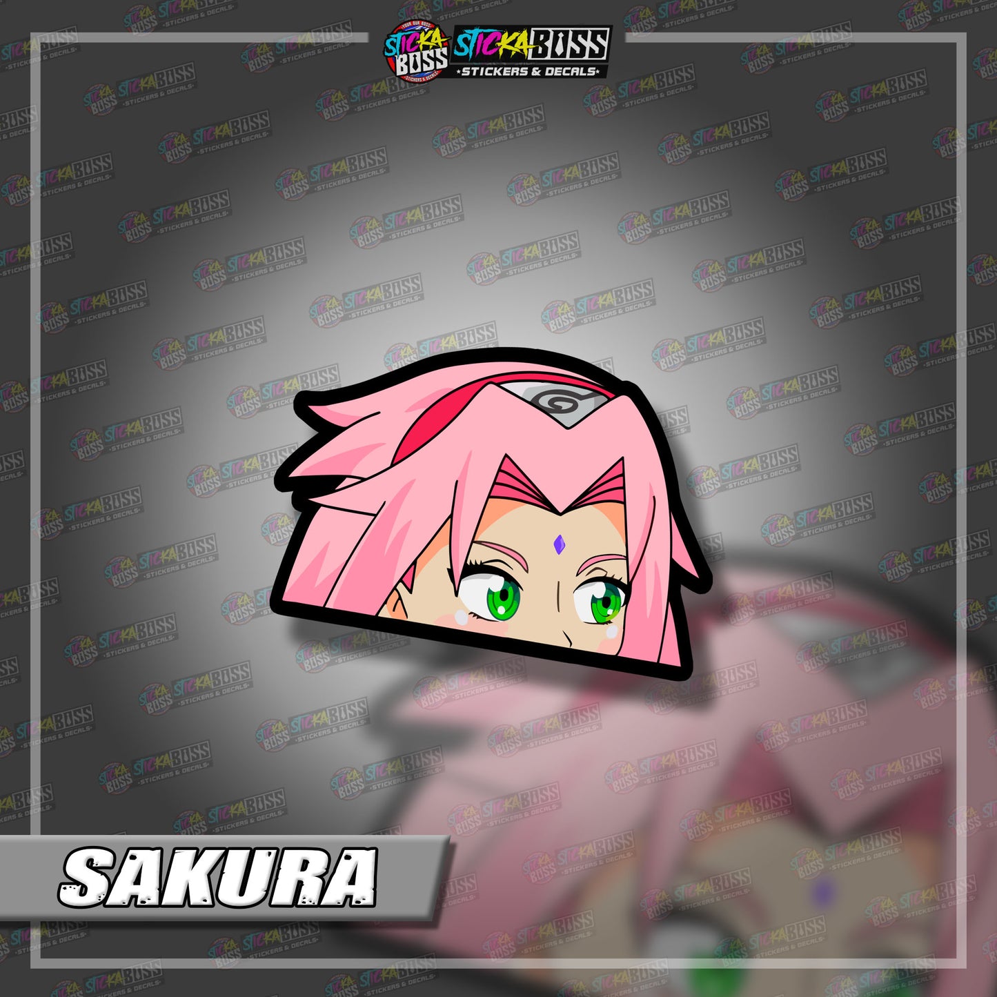 NARUTO | ANIME PEEKER STICKER【VINYL PRINTED】( LAMINATED / WATERPROOF )