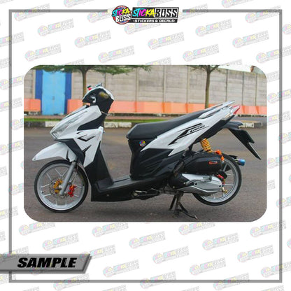 CLICK V2 CUT-OUT DECALS ( 001 VARIO SHARP STRIPPING )【Stickaboss】