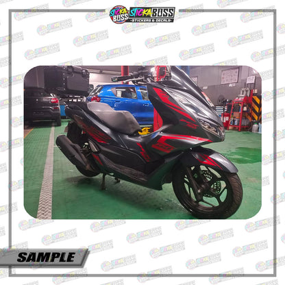 PCX 160 CUT-OUT DECALS ( 001 TRIM STRIPPING )【Stickaboss】