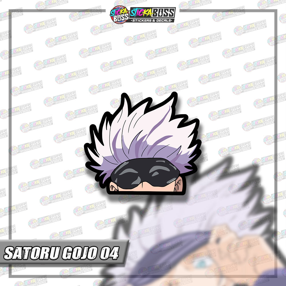 JUJUTSU KAISEN | ANIME PEEKER STICKER【VINYL PRINTED】( LAMINATED / WATERPROOF )