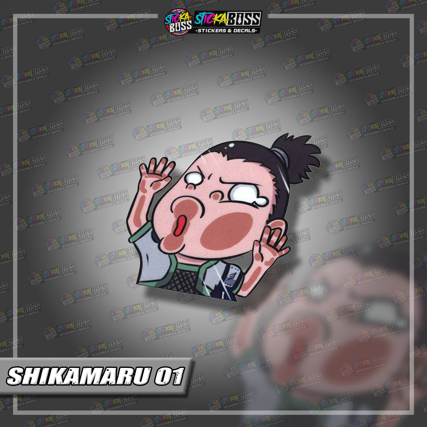 NARUTO PART 2 | ANIME PEEKER STICKER【VINYL PRINTED】( LAMINATED / WATERPROOF )