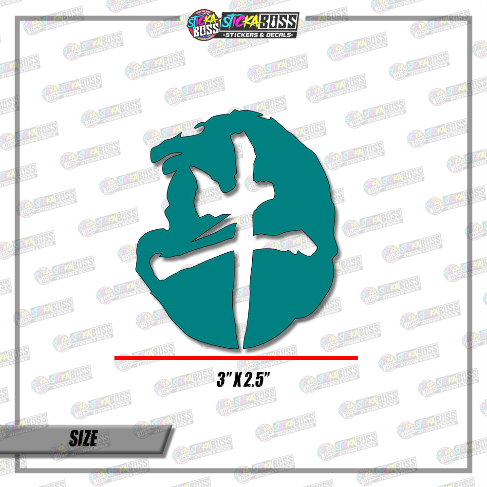 CHINESE ZODIAC OX  ( VINYL CUT-OUT STICKER DECALS )【Stickaboss】