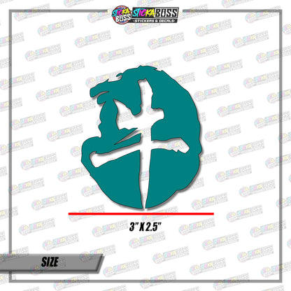 CHINESE ZODIAC OX  ( VINYL CUT-OUT STICKER DECALS )【Stickaboss】