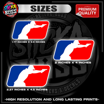 GUN SPORTS | 3M REFLECTIVE STICKER | PREMIUM LAMINATED【PREMIUM QUALITY】