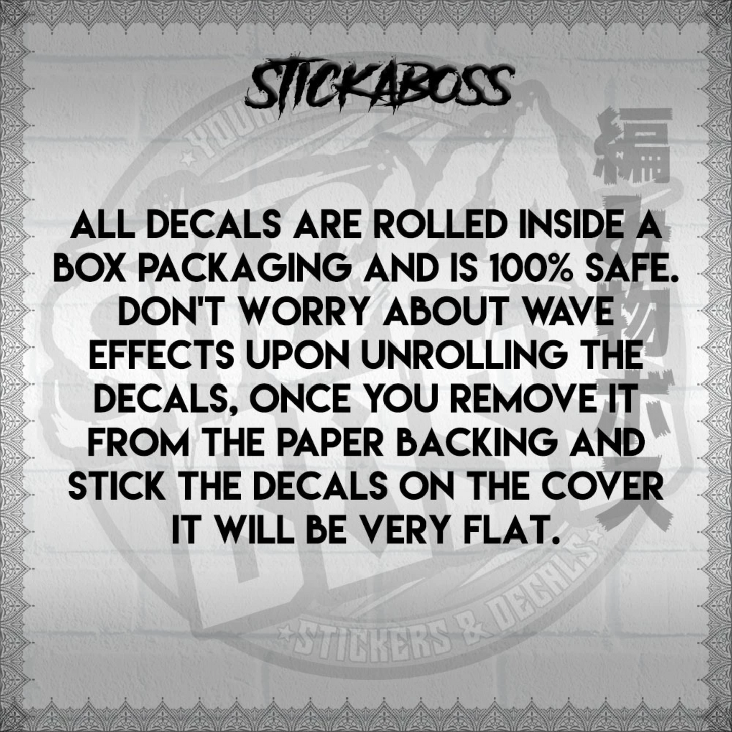 SNIPER 150 Stock Decals 【 MALAYSIAN CONCEPT EXCITER 150 V2 】